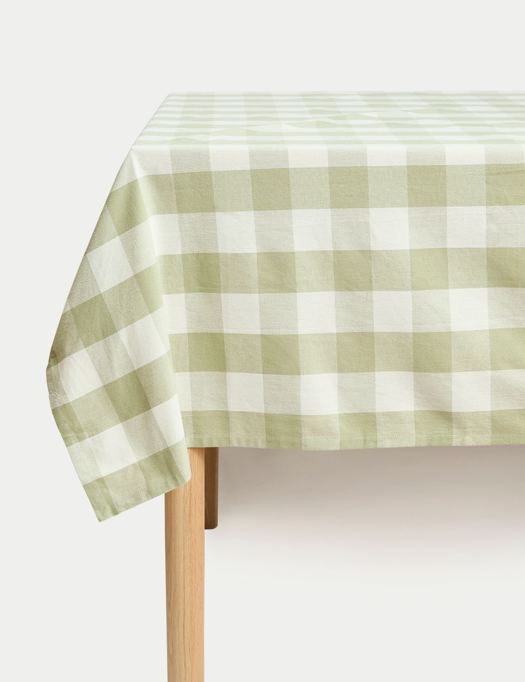 Gingham Pure Cotton Tablecloth