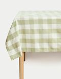 Pure Cotton Gingham Tablecloth