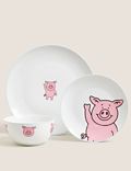 12 Piece Percy Pig™ Dinner Set