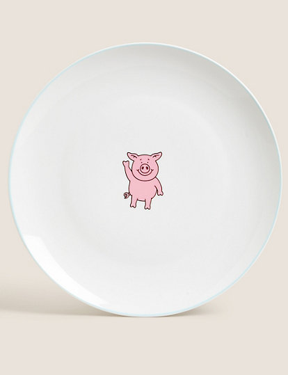 12 Piece Percy Pig™ Dinner Set