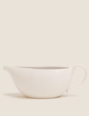 

Porcelain StayNew™ Gravy Boat - White, White