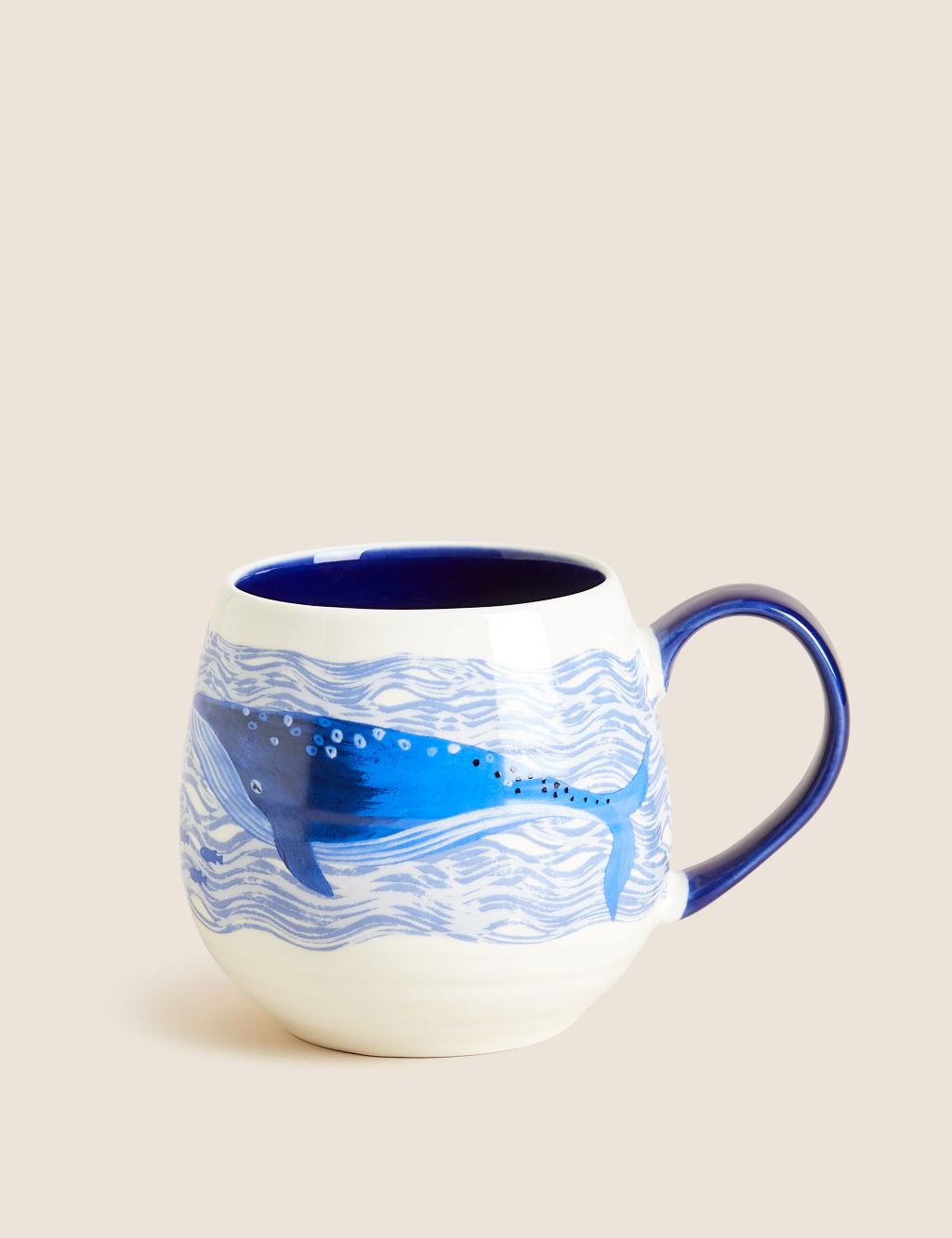 Nautical Whale Mug