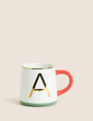 

M&S Collection Alphabet Mug - Multi, Multi