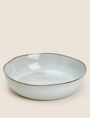 

M&S X Fired Earth Extra Large Stoneware Serving Bowl - Natural, Natural