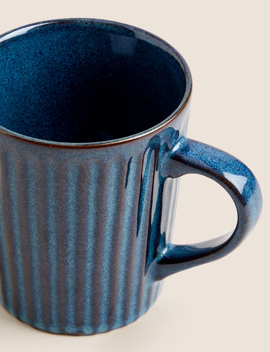 Ribbed Reactive Glaze Mug image 3