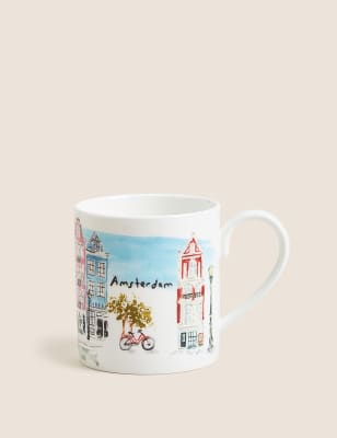 M&S Amsterdam Mug - Multi, Multi