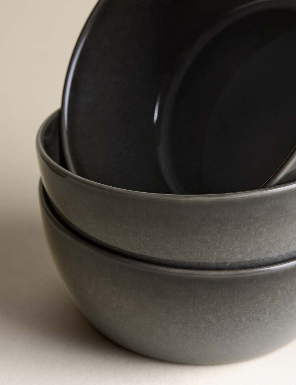 Set of 4 Amberley Reactive Cereal Bowls image 4