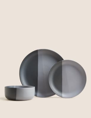 12 Piece Dipped Dinner Set