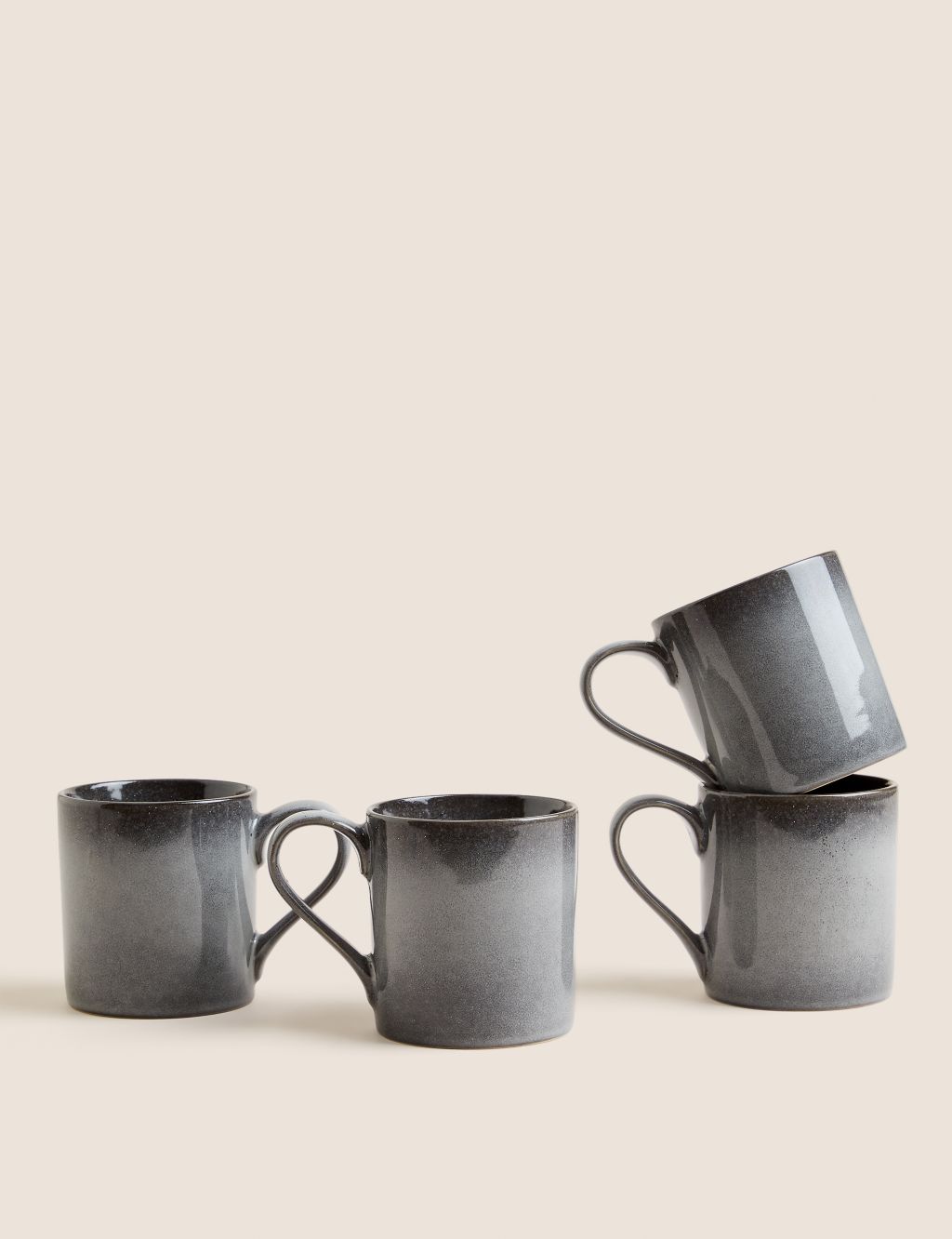 Set of 4 Amberley Reactive Mugs image 1