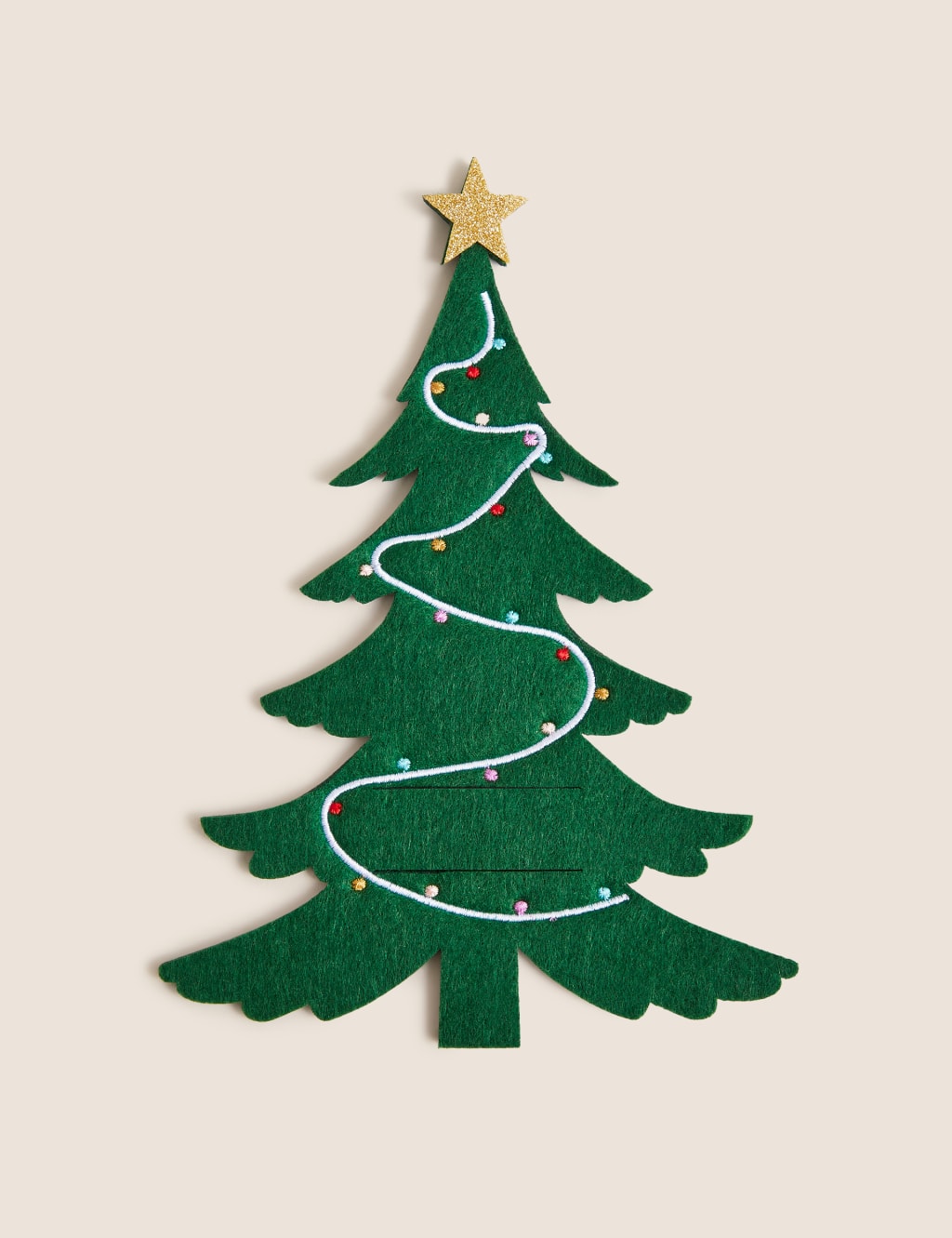 Set of 4 Christmas Tree Cutlery Holders image 3
