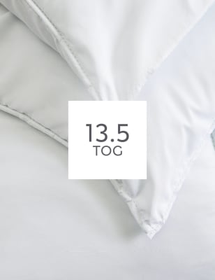 

Edredón de microfibra de 13,5 tog - White, White