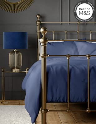 

Angenehm kühler Bettbezug mit hohem Tencel™-Anteil - Navy, Navy