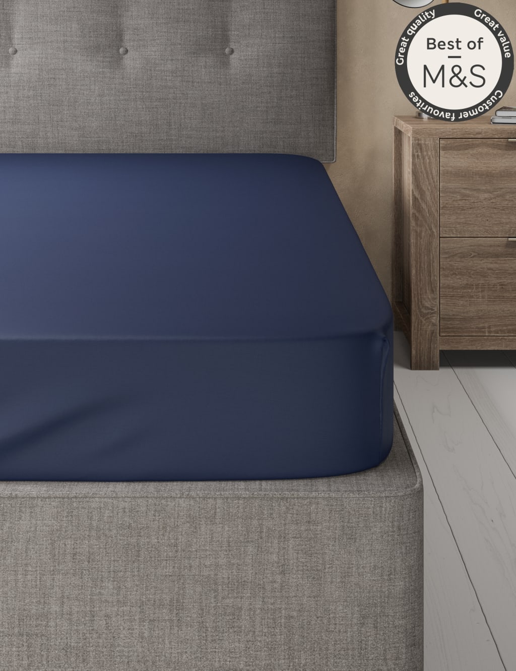 Comfortably Cool Lyocell Rich Fitted Sheet