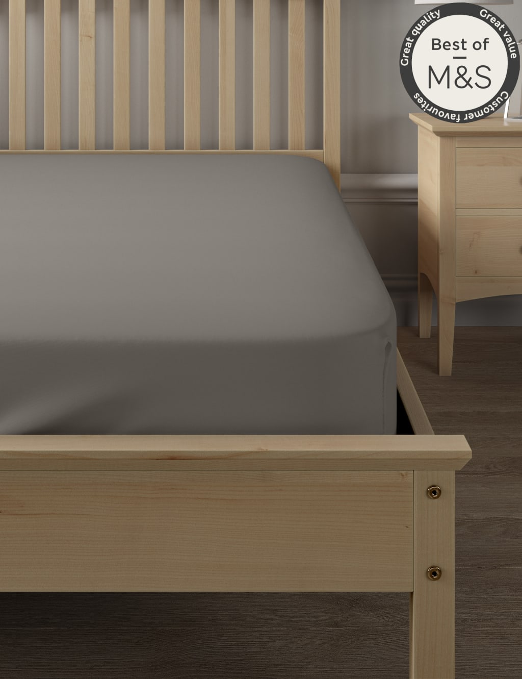 Comfortably Cool Lyocell Rich Fitted Sheet