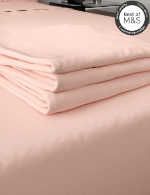 

Comfortably Cool Flat Sheet - Soft Pink, Soft Pink