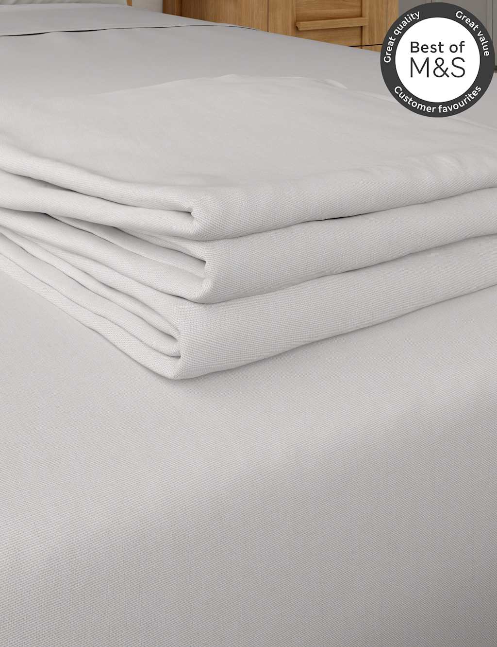 Comfortably Cool Lyocell Rich Flat Sheet image 1