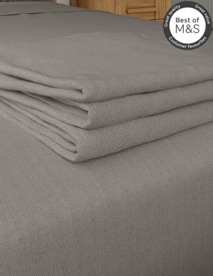 

Comfortably Cool Flat Sheet - Dark Grey, Dark Grey