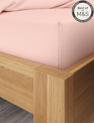 

Comfortably Cool Deep Fitted Sheet - Soft Pink, Soft Pink