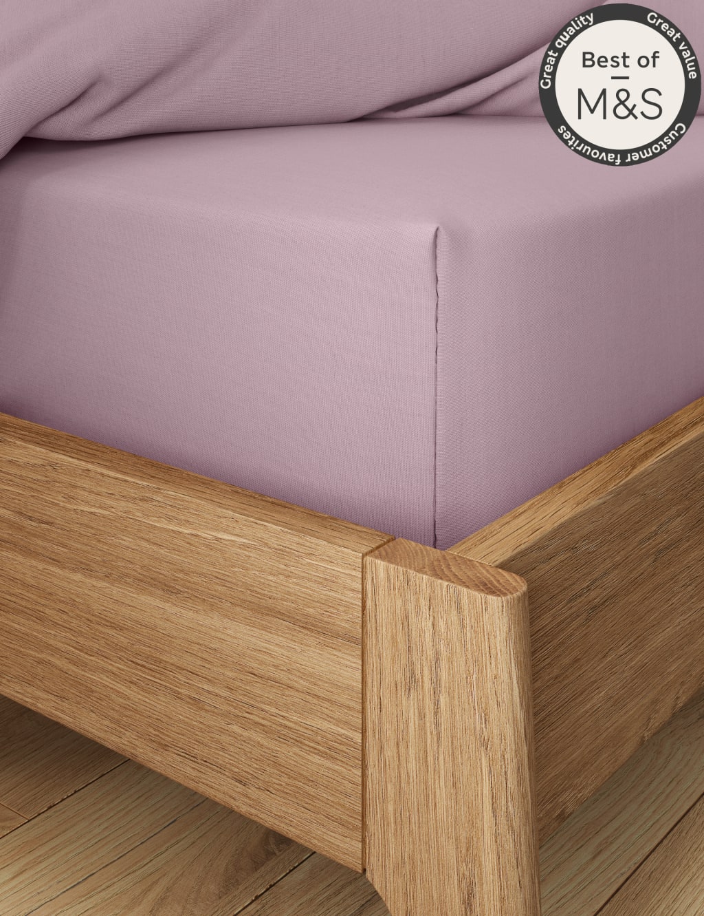 Comfortably Cool Lyocel Rich Deep Fitted Sheet image 1