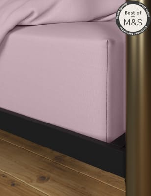 

Comfortably Cool Extra Deep Fitted Sheet - Light Mauve, Light Mauve