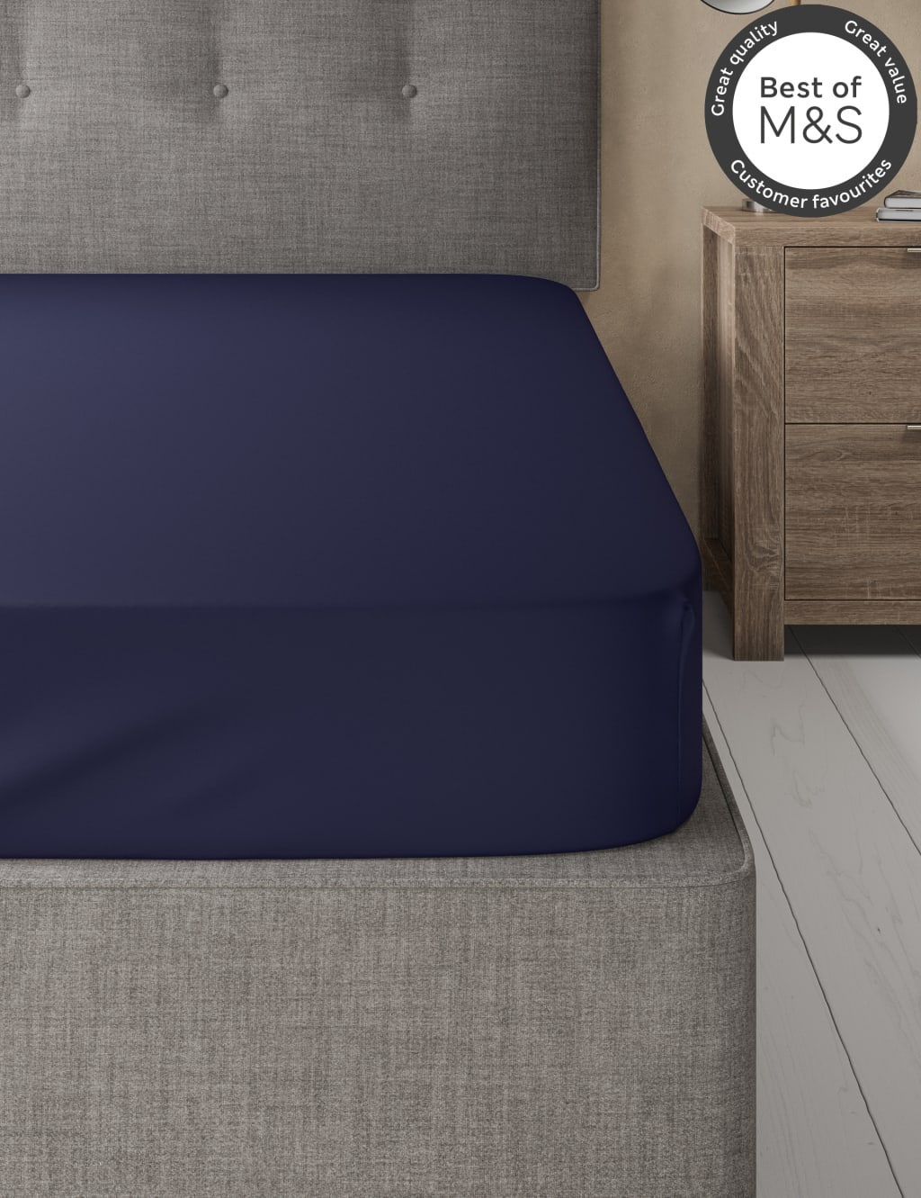 Egyptian Cotton 230 Thread Count Fitted Sheet