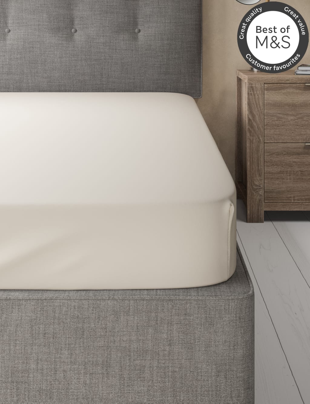 Egyptian Cotton 230 Thread Count Fitted Sheet
