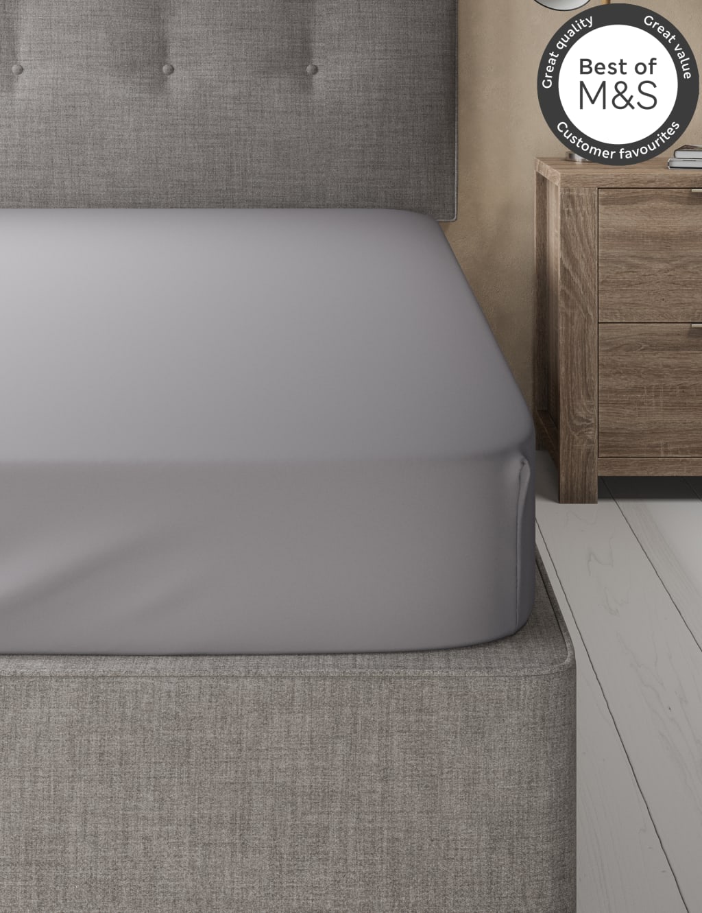 Egyptian Cotton 230 Thread Count Fitted Sheet