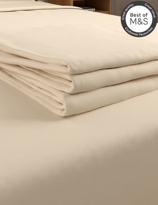 Egyptian Cotton 230 Thread Count Flat Sheet - Ivory, Ivory