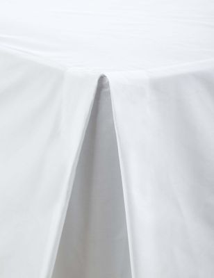 M&S Egyptian Cotton 230 Thread Count Base Valance Sheet