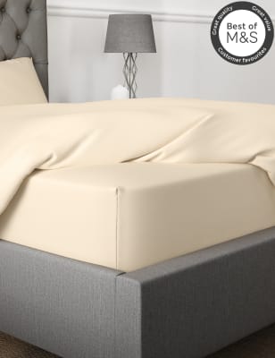 

M&S Collection Egyptian Cotton Extra Deep Fitted Sheet - Ivory, Ivory