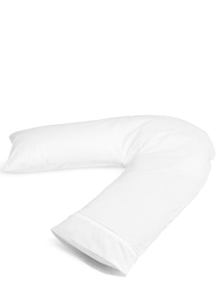 Pure Egyptian Cotton V-Shape Pillow Case | M&S