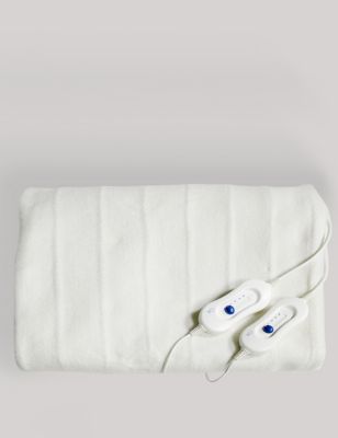 

KALLY SLEEP Dual Control Heated Blanket - White, White