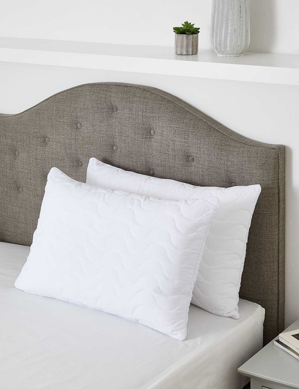 2pk Fresh & Cool Medium Pillows image 2