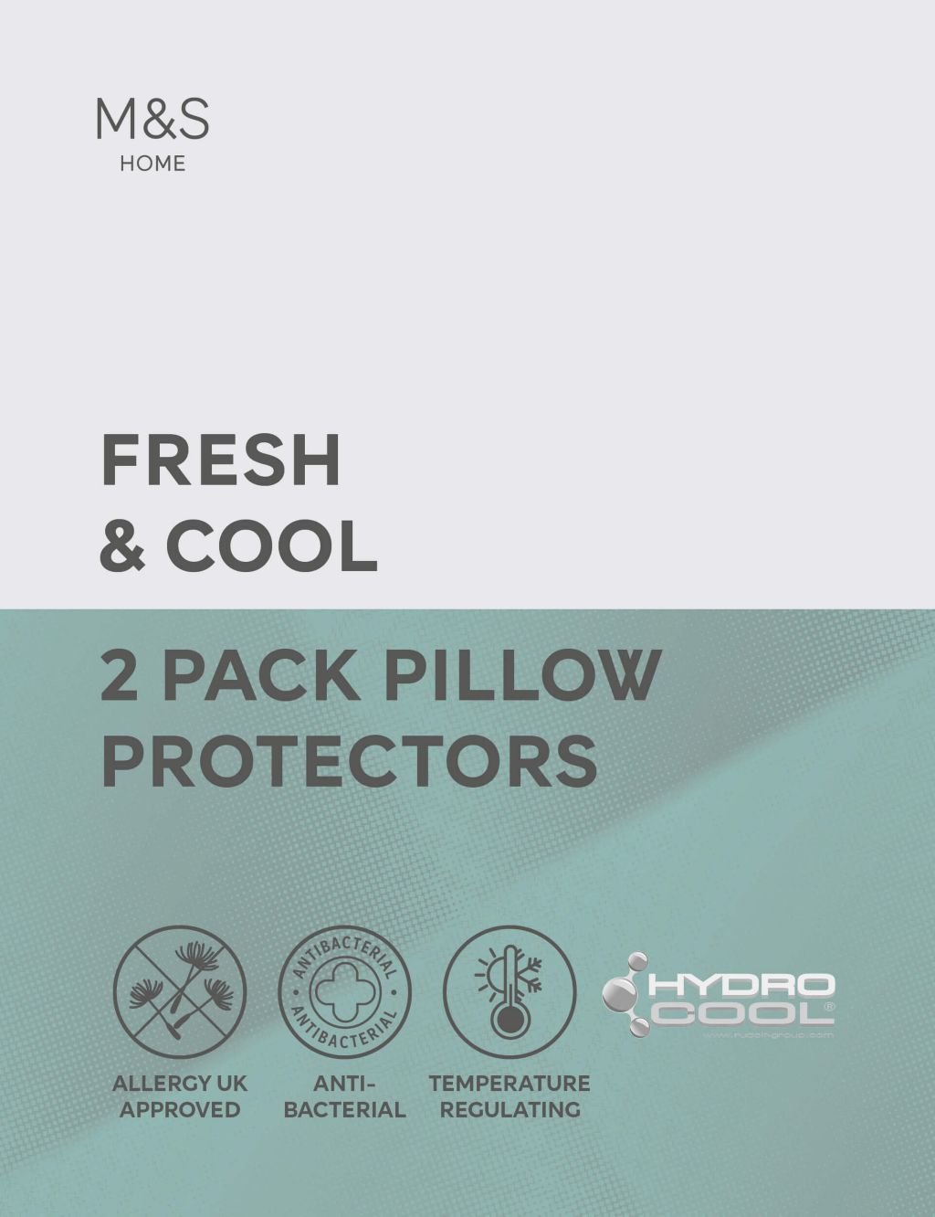 2pk Fresh and Cool Pillow Protectors image 1