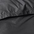 Washed Cotton Duvet Cover - charcoal