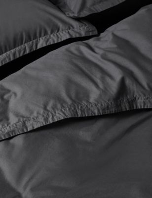Washed Cotton Duvet Cover | M&S X Fired Earth | M&S