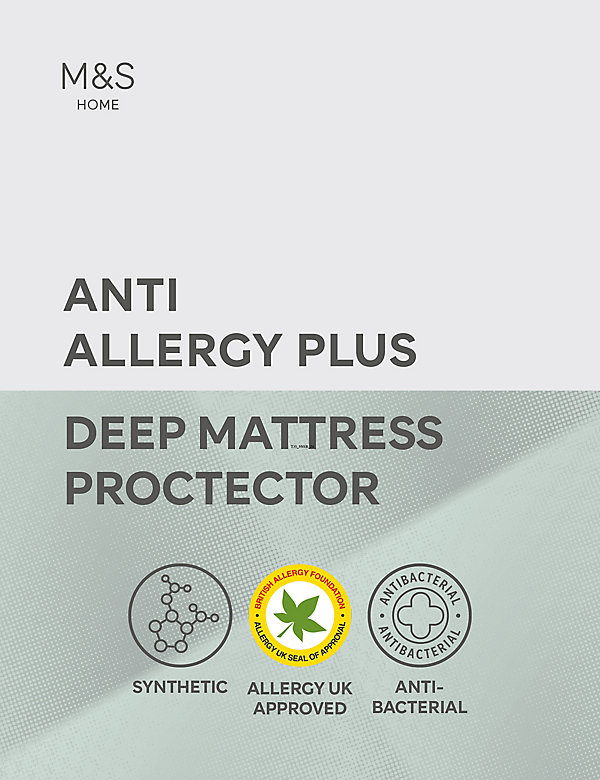Anti Allergy Plus Deep Mattress Protector - KR