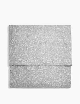 Super Soft Floral Washed Quilted Throw