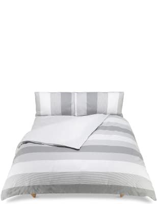 Brooklyn Striped Bedding Set Bedding Sets Marks And Spencer Je