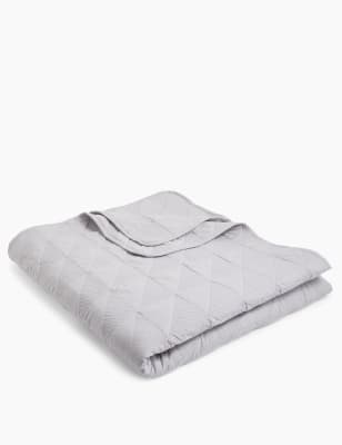 Abstract Quilted Bed Throw