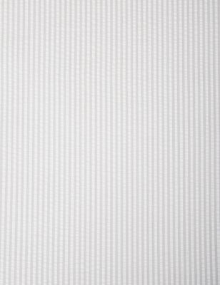 M&S Unisex Pure Cotton Striped Seersucker Bedding Set