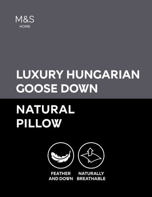 Hungarian Goose Down Feather Pillow Duvets Pillows Marks