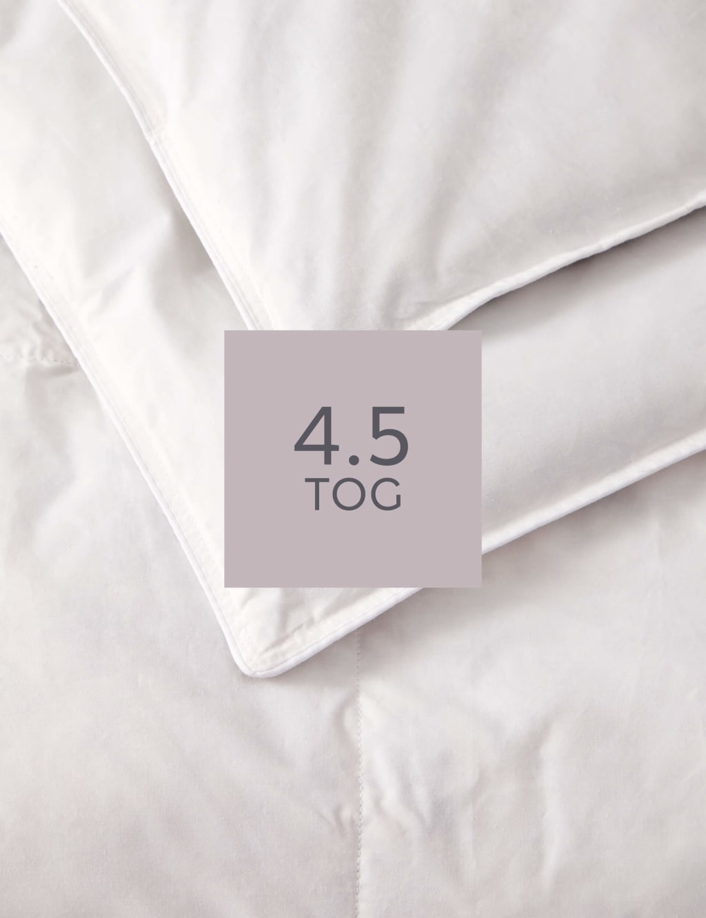 Goose Feather & Down 4.5 Tog Duvet image 2