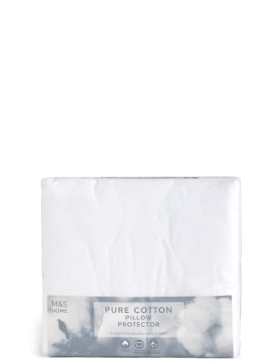 Prot&egrave;ge-oreiller en coton