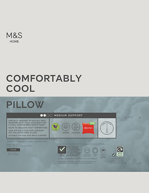 Comfortably Cool Medium Pillow - MX