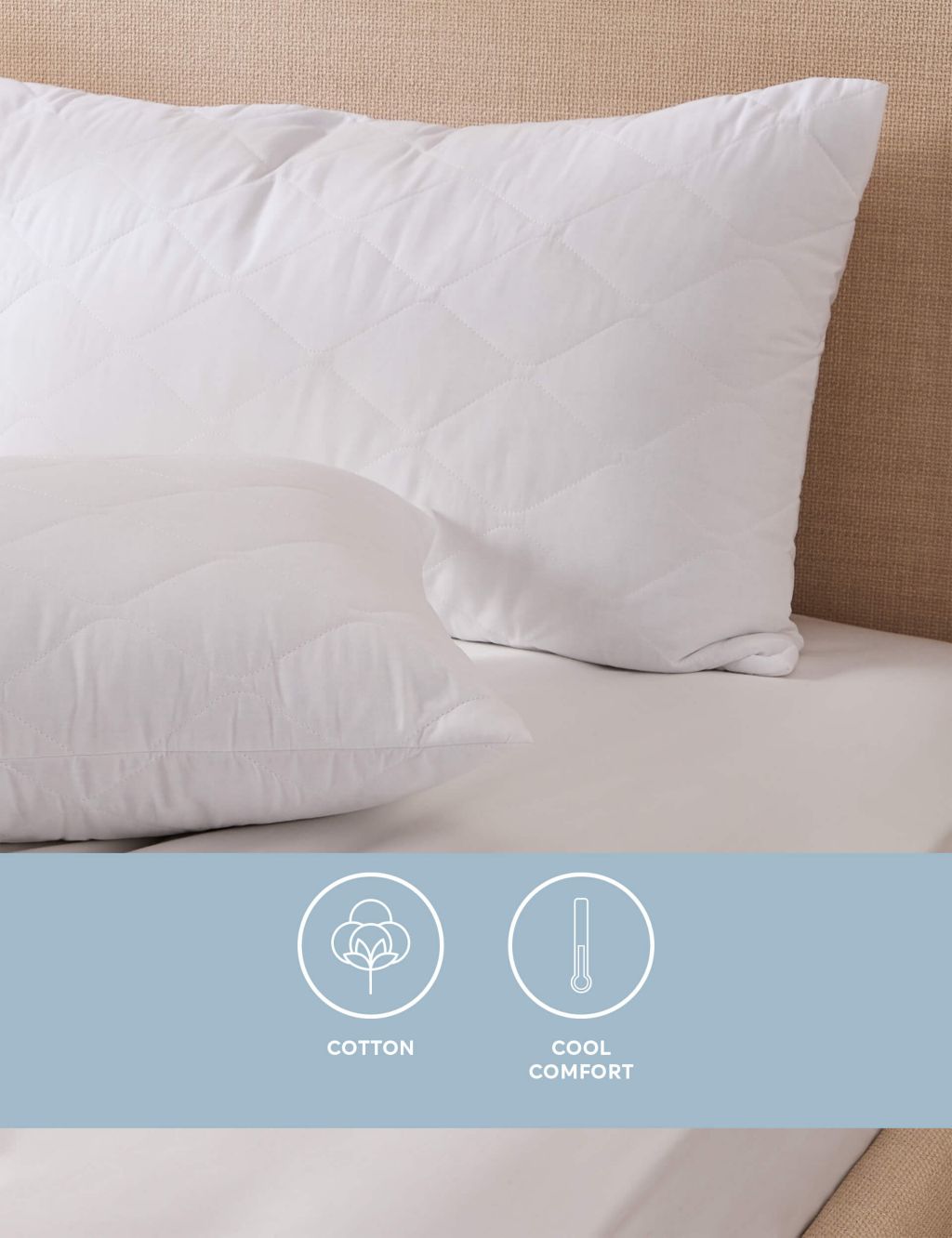 Pillows | Synthetic, Goose Down & Feather Pillows | M&S