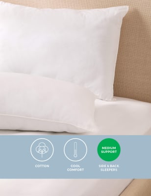 

2er-Pack angenehm kühle Kissen - Weiss, Weiss