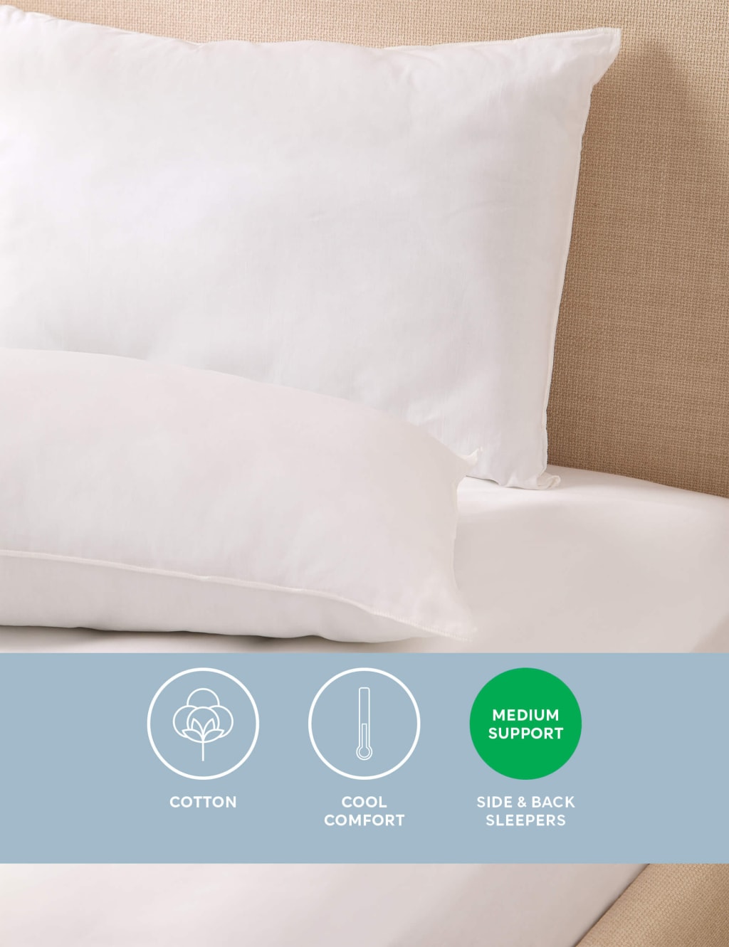 2pk Comfortably Cool Pillows image 1