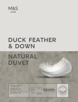 

Bettdecke aus Entenfedern & Entendaunen (Tog-Wert 10,5) - White, White