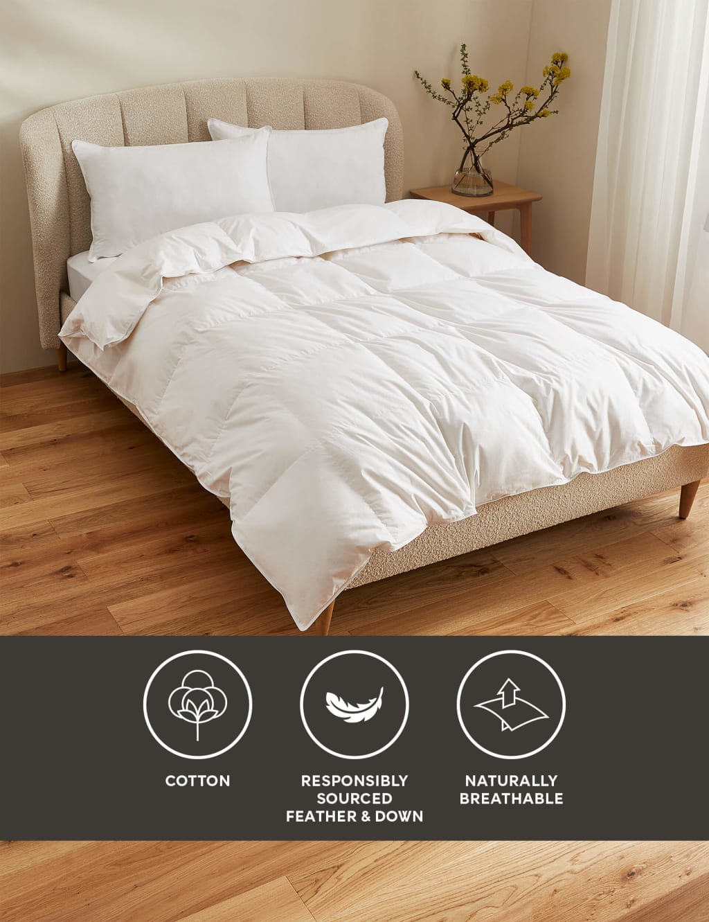 Luxury Duck Down 10.5 Tog Duvet image 1